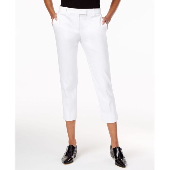 DKNY Cropped Straight Leg Pants